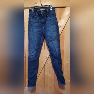 Madewell Curvy high-rise skinny